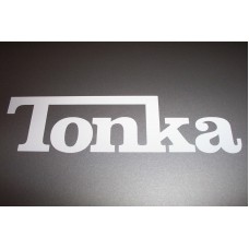 TONKA Logo Vinyl Decal Sticker Truck WHITE,SILVER, BLACK, YELLOW 2" 3" 4" 5" 7"   221201591401